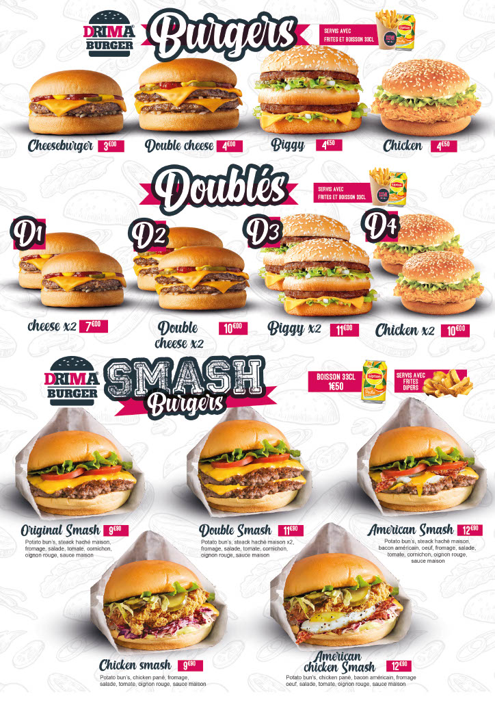 DRIMA Burgers